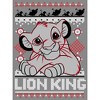 Boy's Lion King Simba Ugly Christmas Sweater Print Performance Tee - 2 of 4