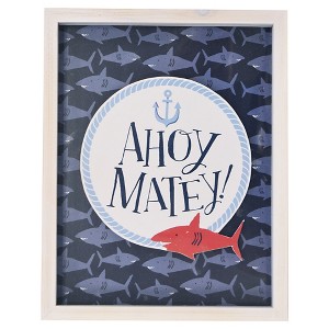 Ahoy Matey Framed Art - Pillowfort