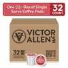Victor Allen's Coffee Peppermint Bark Flavored, Medium Roast, 32 Count, Single Serve Coffee Pods for Keurig K-Cup Brewers - 2 of 4
