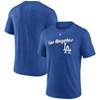 Mlb Los Angeles Dodgers Men's Short Sleeve Core T-shirt : Target