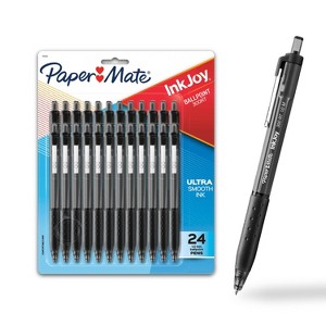 Paper Mate Ink Joy 300RT Ballpoint Pens 1.0mm Black - 1 of 4