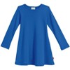City Threads Long Sleeve Soft 100% Cotton Baby Rib Long Sleeve Dress - USA-Made for Girls/Baby/Toddler - 3 of 4