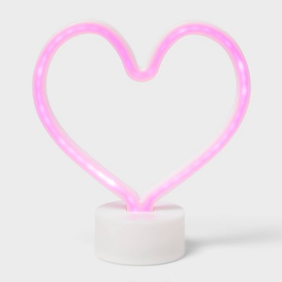 Neon Desktop Light Pink Heart - Spritz™