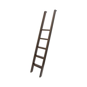 Tall Wood Ladder Brown - Martin Furniture: Sonoma Collection, Dark Roast Finish, Antique Bronze Hardware - 1 of 4