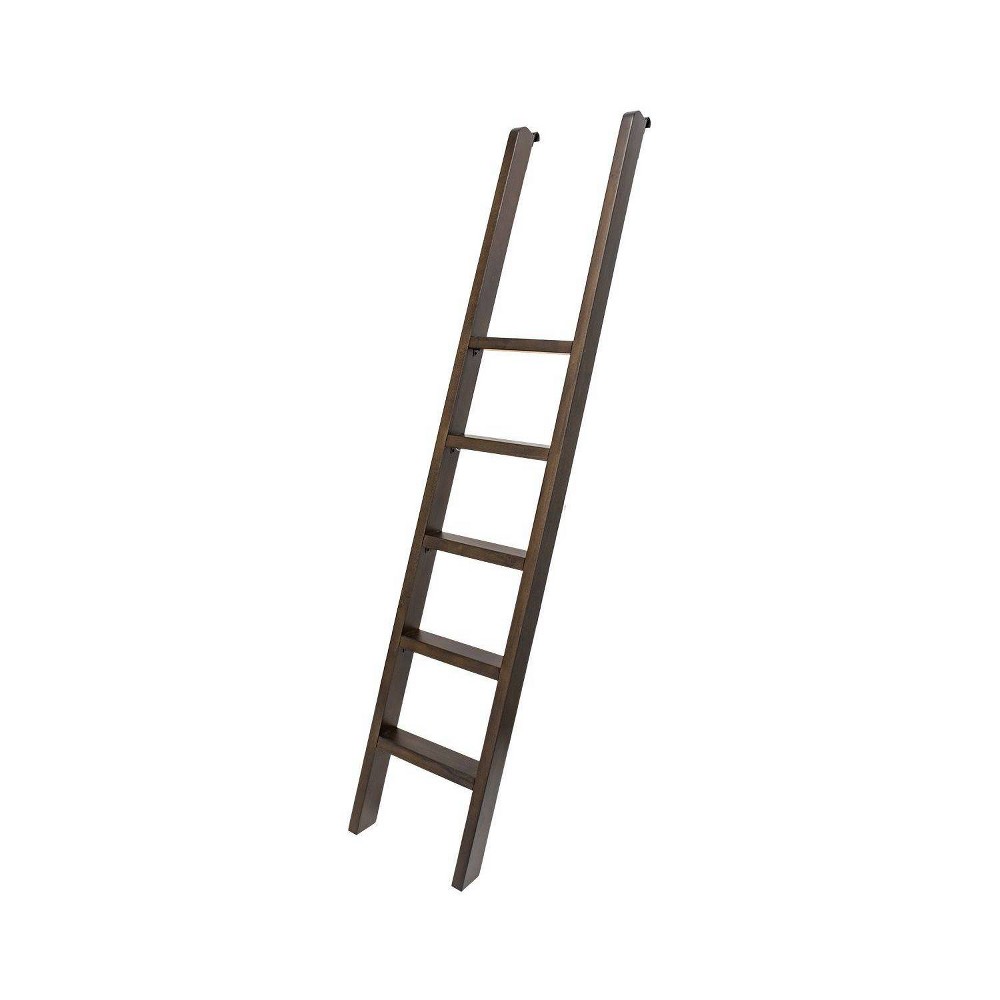 Tall Wood Ladder Brown - Martin Furniture: Sonoma Collection, Dark Roast Finish, Antique Bronze Hardware