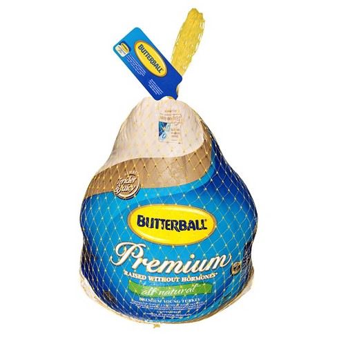 Butterball Premium Whole Frozen All Natural Young Turkey, 16-24 lbs. (Limit  Of 2)