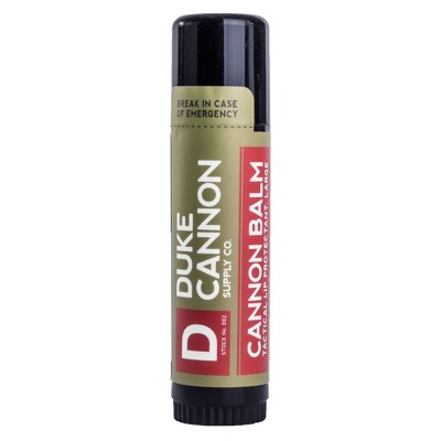Duke Cannon Offensively Large Lip Balm - Extra Large Lip Balm for Men with Fresh Mint Flavor and SPF 15 - 0.56 oz