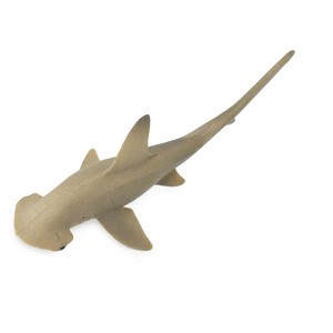 Collectible Wildlife Gifts | Shark, Scalloped Hammerhead Shark, Baby, Pup, Museum Quality, Hand Painted, Rubber Fish,  Toy Gift,  5"  CH265 BB124 - 1 of 4