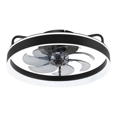 Airsurfer 20-Inch Black Ceiling Fans with Remote