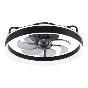 Airsurfer 20-Inch Black Ceiling Fans with Remote - 1 of 4