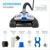 Hayward TracVac Lightweight Automatic Suction Vacuum Cleaner with Hose and Valve for In Ground Swimming Pool Maintenance, White - 3 of 4