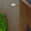 VAXCEL 7-in. Gray Aluminum LED Outdoor Bright Security Flood Light, Dusk to Dawn, Selectable CCT, 5000 Lumens - 4 of 4