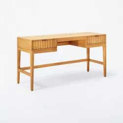 Thousand Oaks Wood Scalloped Desk - Threshold™ designed with Studio McGee