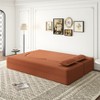 KWPZQEB 2-in-1 Folding Sofa Bed with 2 Pillows, Loveseat Sofa, Boneless Convertible Sleeper Sofa Bed Full Size, Floor Couch & Sleeping Mattress - 4 of 4