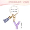 Unique Bargains Resin Lightweight Decorative Sparkling Purple Sequins Tumbler Cup Charm - 2 of 4