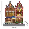 Carole Towne Amanuel's Place Shops Lighted Musical Christmas Building 5968057 - 3 of 4