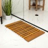 JONATHAN Y Paige Modern Classic Acacia Wood Slat Indoor/Outdoor Shower Mat - 4 of 4