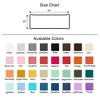 2 Pack Brushed Microfiber Body Pillowcases, Super Soft Body Pillow Cover with Envelope Closure - NTBAY - 2 of 4