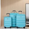 KTMBDW Expandable Suitcase PC ABS TSA Luggage 3 Piece Set Lock Spinner Carry on - 2 of 4