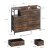 9-Drawer Dresser with Charging Station,Dresser for Bedroom,Heavy-Duty Dresser Organizer with Power Cord - 3 of 4