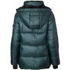 Sportoli Womens Winter Coat Hooded Plush Lined Quilted Warm Zip Up Puffer Jacket - 2 of 4