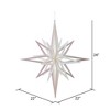 Vickerman 3D Glitter Star Ornament - 2 of 2