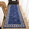 Regional carpet,geometric boundary carpet,modern minimalist office carpet in living room,bedroom - 3 of 4
