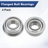 Unique Bargains Durable Chrome Steel Flanged Ball Bearing 4 5mm x 11mm x 4mm - 4 of 4