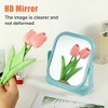 Unique Bargains Plastic Double Sided 360° Rotating Makeup Mirror 1 Pc - 2 of 4