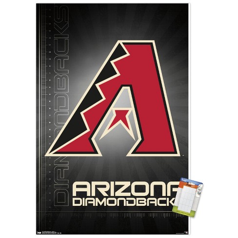 Trends International Mlb Arizona Diamondbacks - Logo 16 Unframed Wall  Poster Prints : Target
