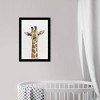 15" x 21" Cute Baby Giraffe Animals Framed Art Print - Wynwood Studio: Modern Decor, Digital Artwork, Plastic Frame, Wire Mount - 3 of 4