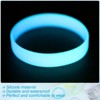 Unique Bargains Sports Party Games Fashion Silicone Glow in the Dark Bracelet 60 Pcs - 3 of 4