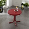 HomeStock Griffith Outdoor Metal Side Table - 3 of 4