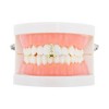Unique Bargains Hip Hop Four Rhinestones Fake Grills 1 Pc - 2 of 4