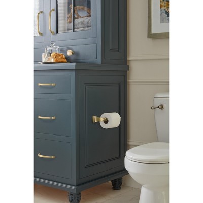 Golden Champagne 5-1/16" Modern Traditional Cabinet Pull