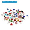 Unique Bargains Metal Bulk Elegant DIY Crafts Jewelry Making Birthstone Pendant 50 Pcs - 3 of 4