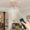 Bella Depot Flush Mount Ceiling Fan with Light - 3 of 4