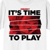 Chucky It's Time To Play Crew Neck Short Sleeve Men's White T-shirt - 2 of 3