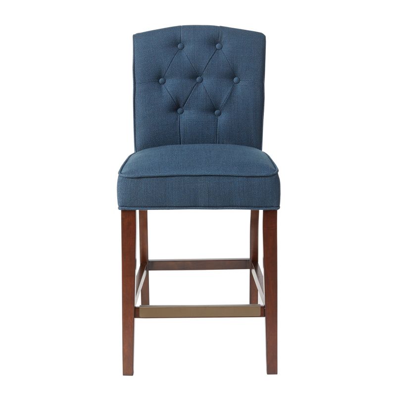 Khloe Tufted Counter Height Barstool Navy - Madison Park, 4 of 9
