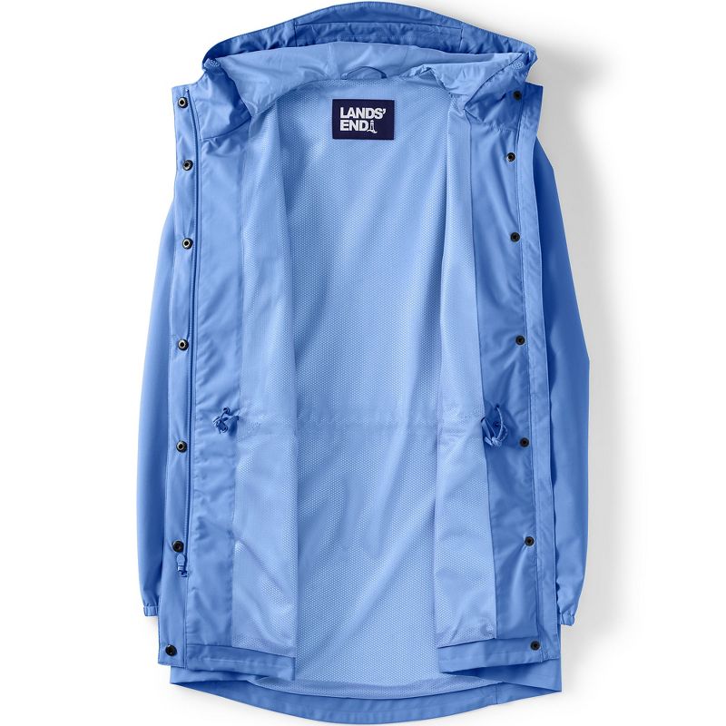 Lands' End Women's Waterproof Hooded Packable Raincoat, 5 of 8