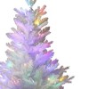 Kurt S. Adler 3' Pre-Lit Multicolor LED Jackson White Pine Tree - 2 of 2