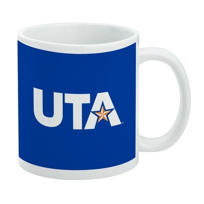 Texas at Arlington Primary Logo Ceramic Coffee Mug Novelty Gift Mugs for Coffee Tea and Hot Drinks 11oz White