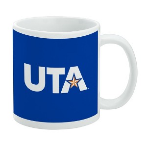 Texas at Arlington Primary Logo Ceramic Coffee Mug Novelty Gift Mugs for Coffee Tea and Hot Drinks 11oz White - 1 of 4