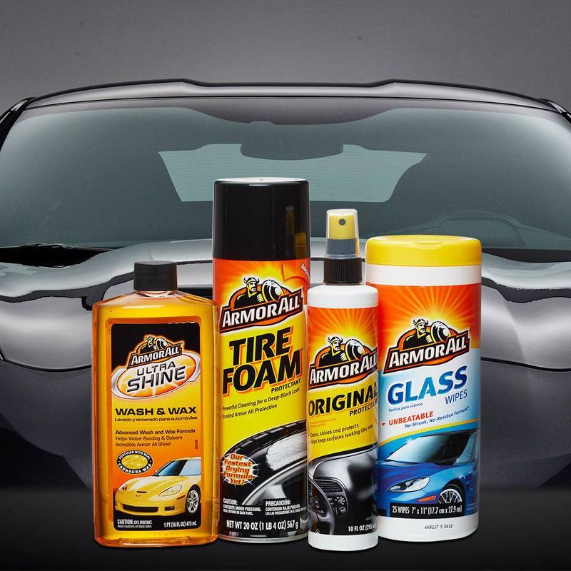 Armor All Complete Car Care Automotive Cleaning Kit, 2 of 7