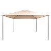 vidaXL Gazebo Beige Steel frame, Oxford fabric 13.1 x 13.1 x 9.8 ft - 2 of 2