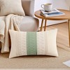 REGALWOVEN Sofa Living Room Boho Farmhouse Decor Geometry Weave Throw Pillow Covers 2 Pcs - 2 of 4