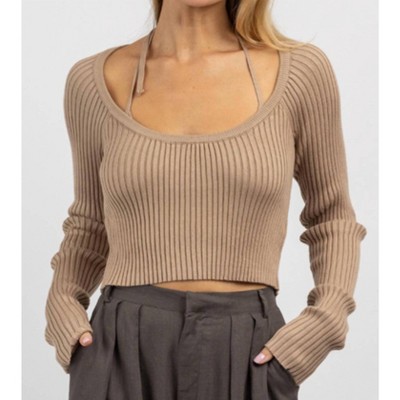 Women's MOMENT LAYERED BRALETTE TOP - MABLE