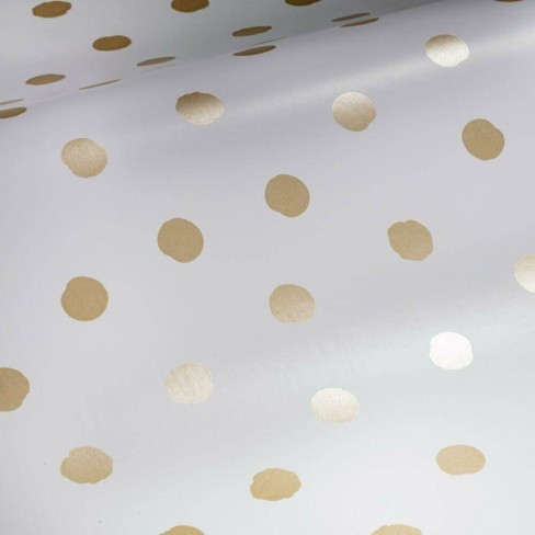 Kitico Gold Striped Hexagon Wallpaper Peel and Stick Wallpaper