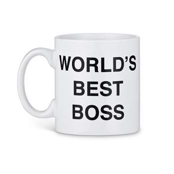 Surreal Entertainment The Office "World's Best Boss" Ceramic Coffee Mug | 20 ounces