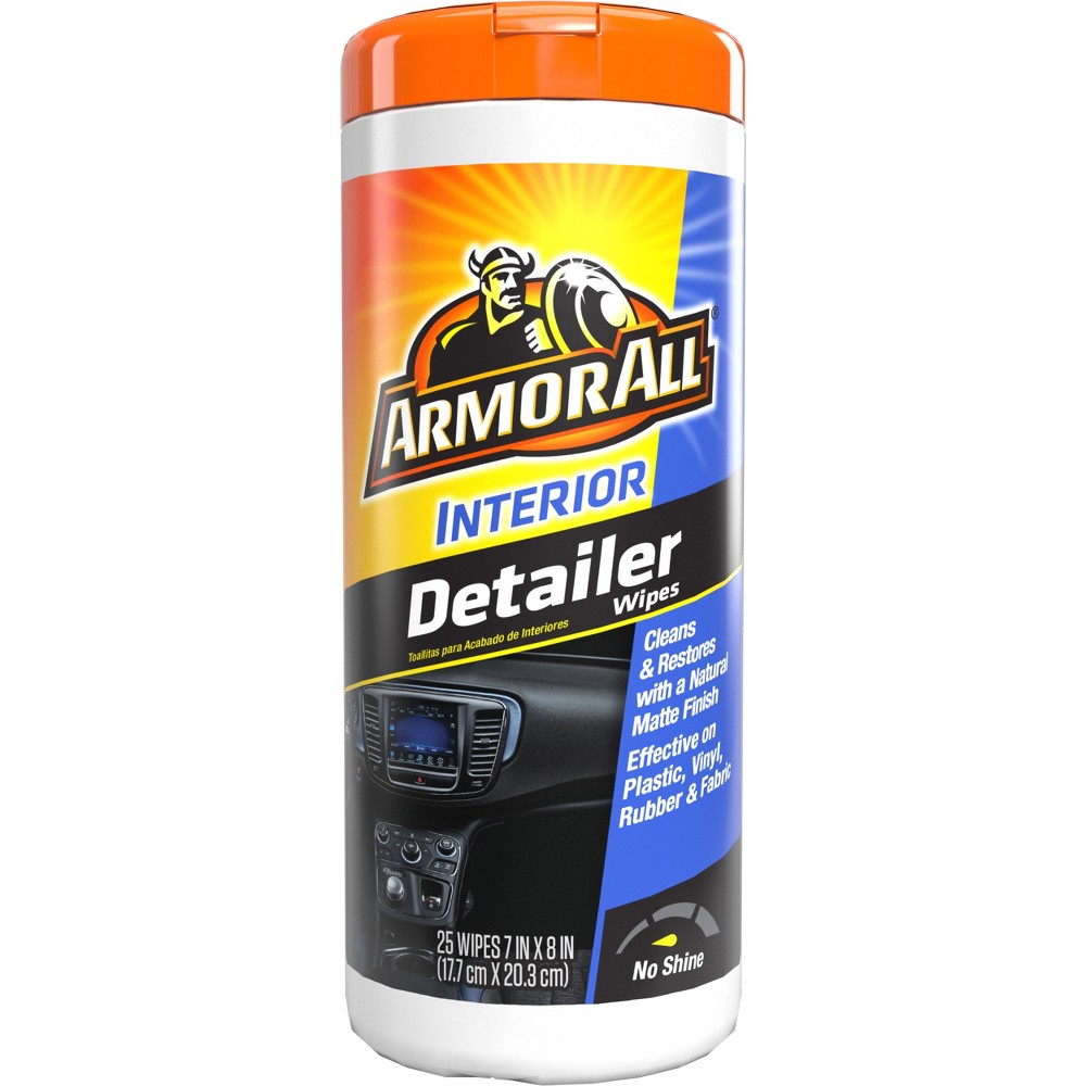 UPC 070612785039 product image for Armor All 25ct Interior Detailer Wipes Automotive Wash: Car Cleaning Supplies, P | upcitemdb.com